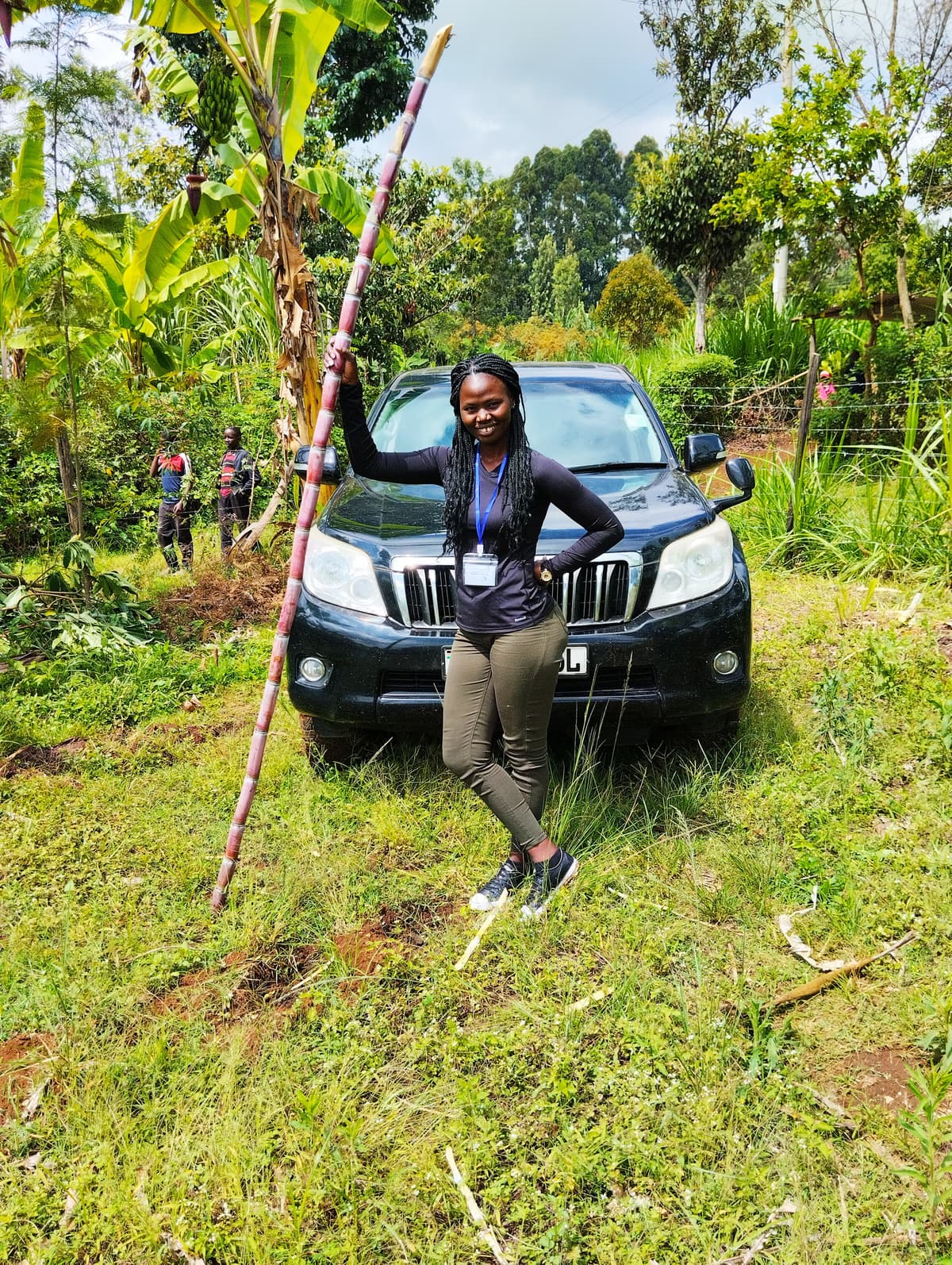 SAFE Africa field team on assignment in Machakos County.