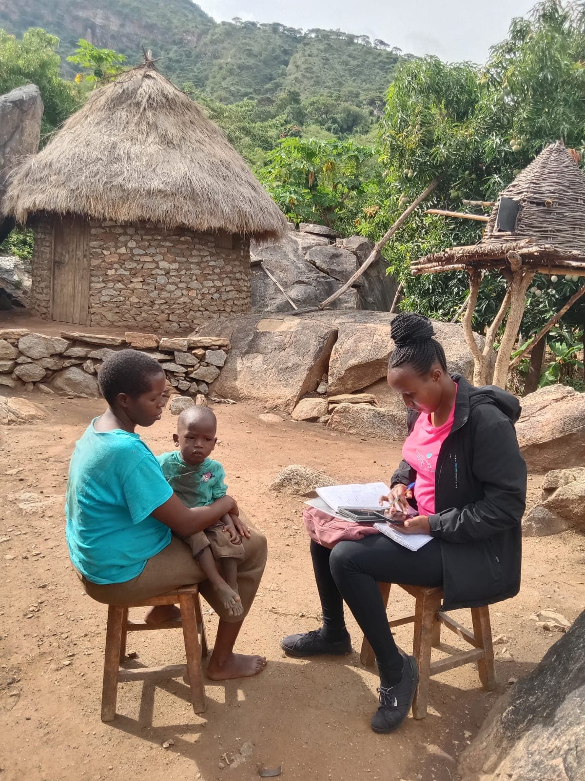 Household interview supporting the resilience feasibility assessment.