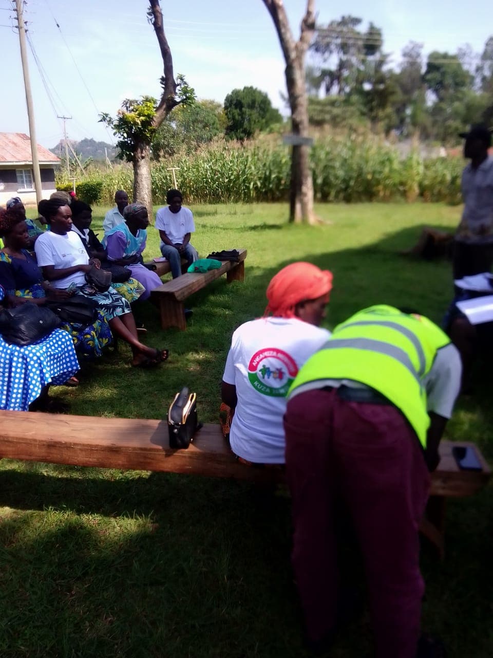 Women's group engagement as part of the seed systems study.